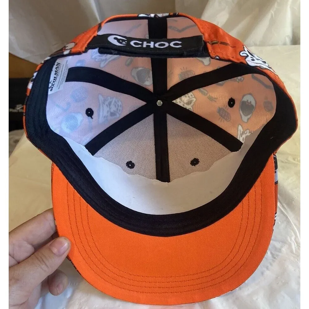 Unisex Anaheim Ducks NHL Giveaway Bright Hat With Fun Desigs-New Without‎ Tags